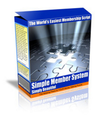 Product picture Simple Member System Script