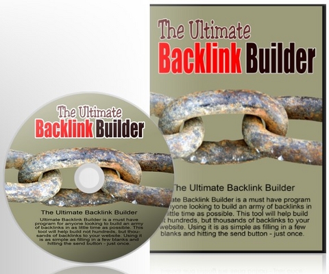 Product picture Ultimate Backlink Builder !